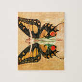 Flapper Vlinder Leyendecker Vrouw Illustratie Legpuzzel (Verticaal)