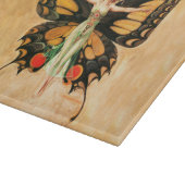 Flapper Vlinder Leyendecker Vrouw Illustratie Snijplank (Hoek)