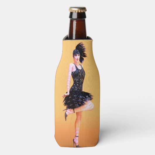 Flapperdansen Flesjeskoeler (Fles Voorkant)