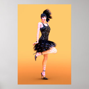 Flapperdansen Poster
