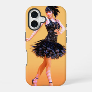 Flapperdansen vintage iPhone 16 hoesje