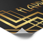 Flappers Party Sign. 1920 Poster (Hoek)