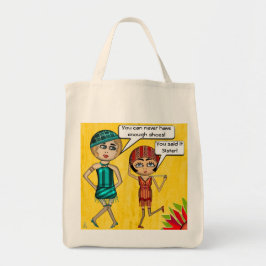 Flappers Schoenzak (Canvas Tas) Tote Bag