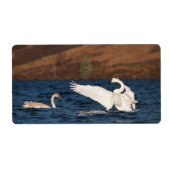 Flapping Swan Etiket (Voorkant)