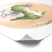 Flappy Cuthbert Print (Hoek)