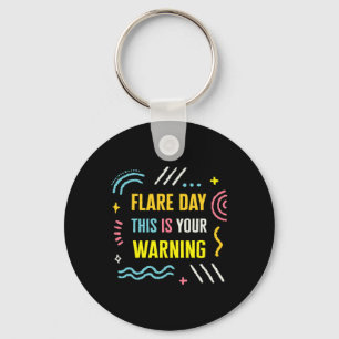 Flare Day Complex Regional Pain Syndroeness Sleutelhanger