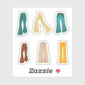 Flared Pant Stickers (Vel)