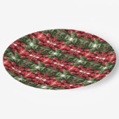 Flaring Red Radish Bunch Papieren Bordje (Gekanteld)