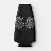 Flaschen Kühler mit Johann Sebastian Bach Siegel Flesjeskoeler (Voorkant)