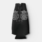 Flaschen Kühler mit Johann Sebastian Bach Siegel Flesjeskoeler (Achterkant)