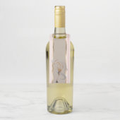 Flaschenanhänger mit edlem Pferdemotiv Flessenhanger (Op fles)