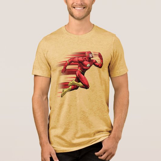 Flash actief Tri-Blend shirt (Voorkant)