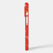 Flash Bliksem Icon en Doodle Patroon Case-Mate iPhone Case (Achterkant / Links)