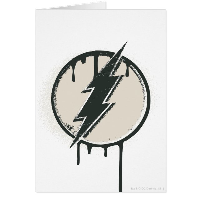Flash Bolt Paint Grunge (Voorkant)