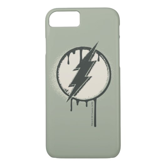 Flash Bolt Paint Grunge Case-Mate iPhone Case (Achterkant)