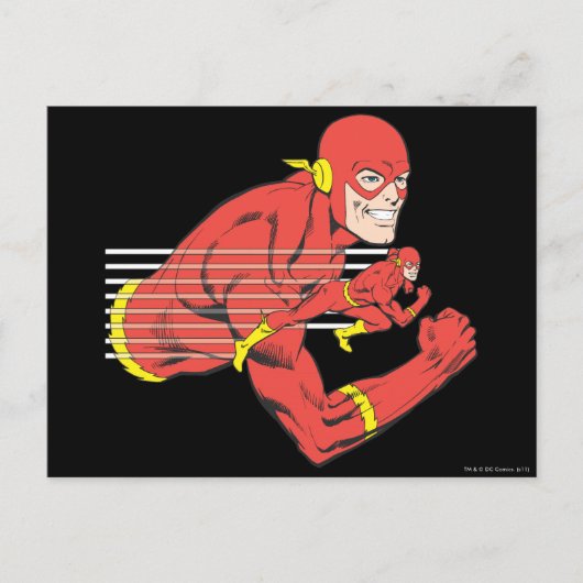 Flash Bust Uitzicht Briefkaart (Voorkant)