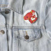 Flash Bust Uitzicht Ronde Button 5,7 Cm (In situ)