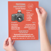 Flash-camerapictogram, fotograaf, fotografische hi flyer (Hand)