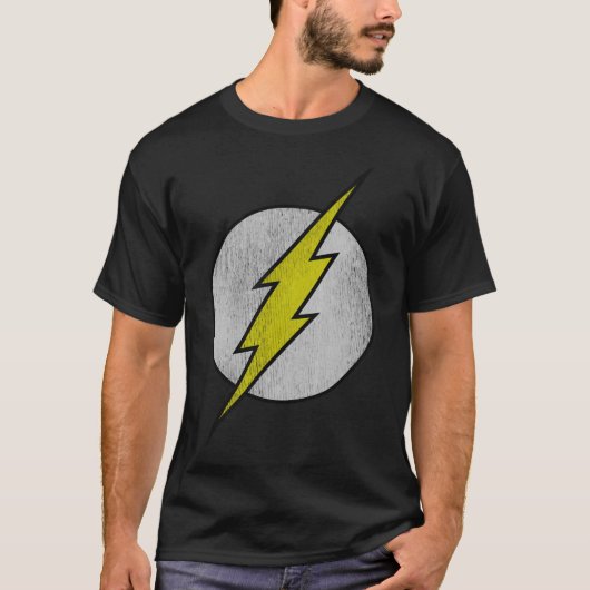 Flash Distressed-symbool T-shirt (Voorkant)