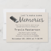 Flash Drive Birthday Party nodigt uit Kaart (Voorkant)