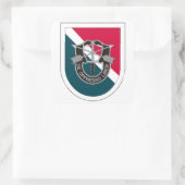FLASH/DUI 11E SPECIAL FORCES GRP-STICKERS VIERKANTE STICKER (Tas)