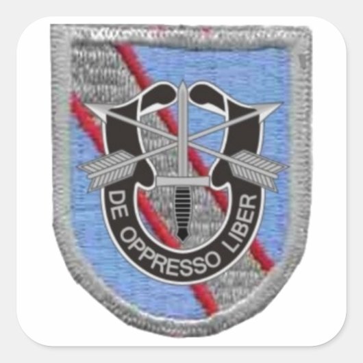 FLASH/DUI 297E MILITAIRE INTEL BEDRIJF STICKERS (Voorkant)