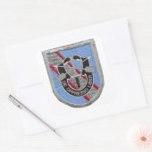 FLASH/DUI 297E MILITAIRE INTEL BEDRIJF STICKERS (Envelop)