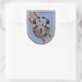 FLASH/DUI 297E MILITAIRE INTEL BEDRIJF STICKERS (Tas)