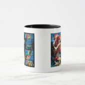 Flash- en Groene Lantern-paneel Mok (Midden)