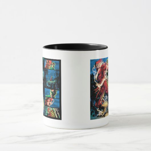 Flash- en Groene Lantern-paneel Mok (Midden)