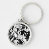 Flash- en Groene Lantern Panel 2 Sleutelhanger (Voorkant)