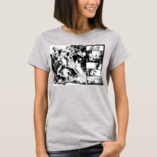 Flash- en Groene Lantern Panel 2 T-shirt