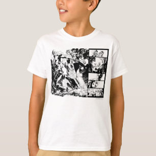 Flash- en Groene Lantern Panel 2 T-shirt