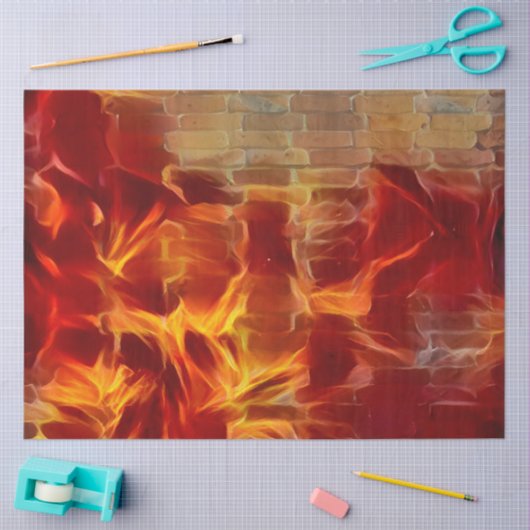 Flash Fire Modern Art-Collectie Tissuepapier (Craft)