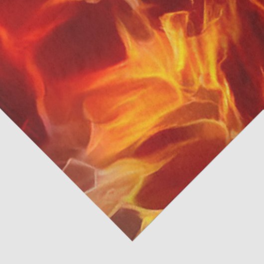 Flash Fire Modern Art-Collectie Tissuepapier (Detail)