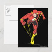 Flash gaat vooruit briefkaart (Voorkant / Achterkant)