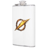 Flash-geïnspireerd logo heupfles (Links)