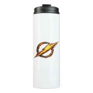 Flash geïnspireerd logo thermosbeker