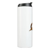 Flash geïnspireerd logo thermosbeker (Gedraaid links)