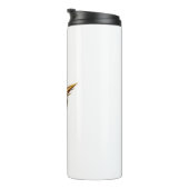 Flash geïnspireerd logo thermosbeker (Geroteerd rechts)