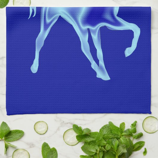 Flash Horse Keuken Handdoek (Gevouwen)