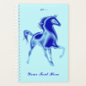 Flash Horse Planner met aangepaste tekst en jaar (Voorkant)
