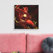 Flash-illustratie van oneindige crisis canvas afdruk (Insitu (Woonkamer))