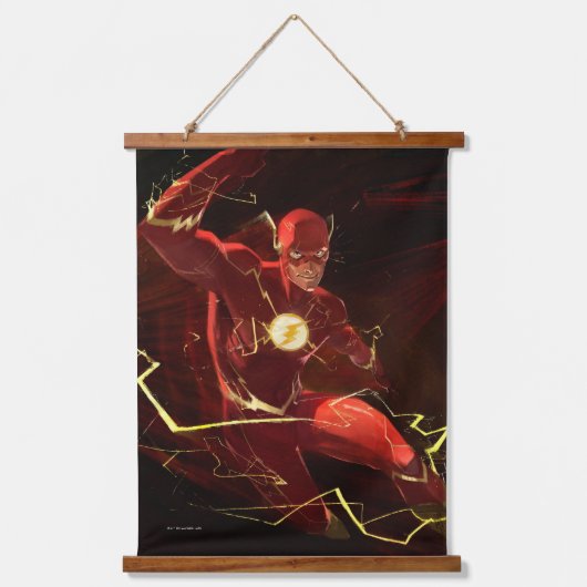 Flash-illustratie van oneindige crisis hangend wandkleed (Voorkant)