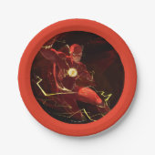 Flash-illustratie van oneindige crisis papieren bordje (Voorkant)