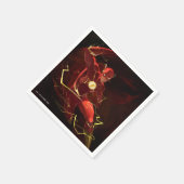 Flash-illustratie van oneindige crisis servet (Hoek)