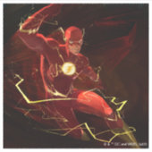 Flash-illustratie van oneindige crisis sticker (Voorkant)