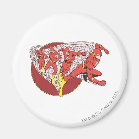 Flash in beweging magneet (Voorkant)