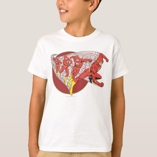 Flash in beweging t-shirt (Voorkant)