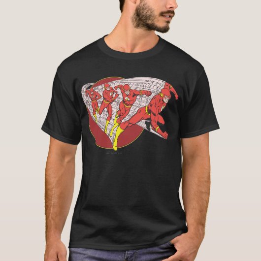 Flash in beweging t-shirt (Voorkant)